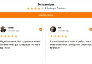 temu reviews